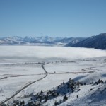 The annual fog covers Mono Lake like a magical dream.  Photo submitted by one of our readers.