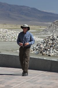 Ted Schade, former Great Basin Air Pollution Control Officer, attended the meeting and tour as a private citizen, voicing his approval of the new State Implementation Plan.