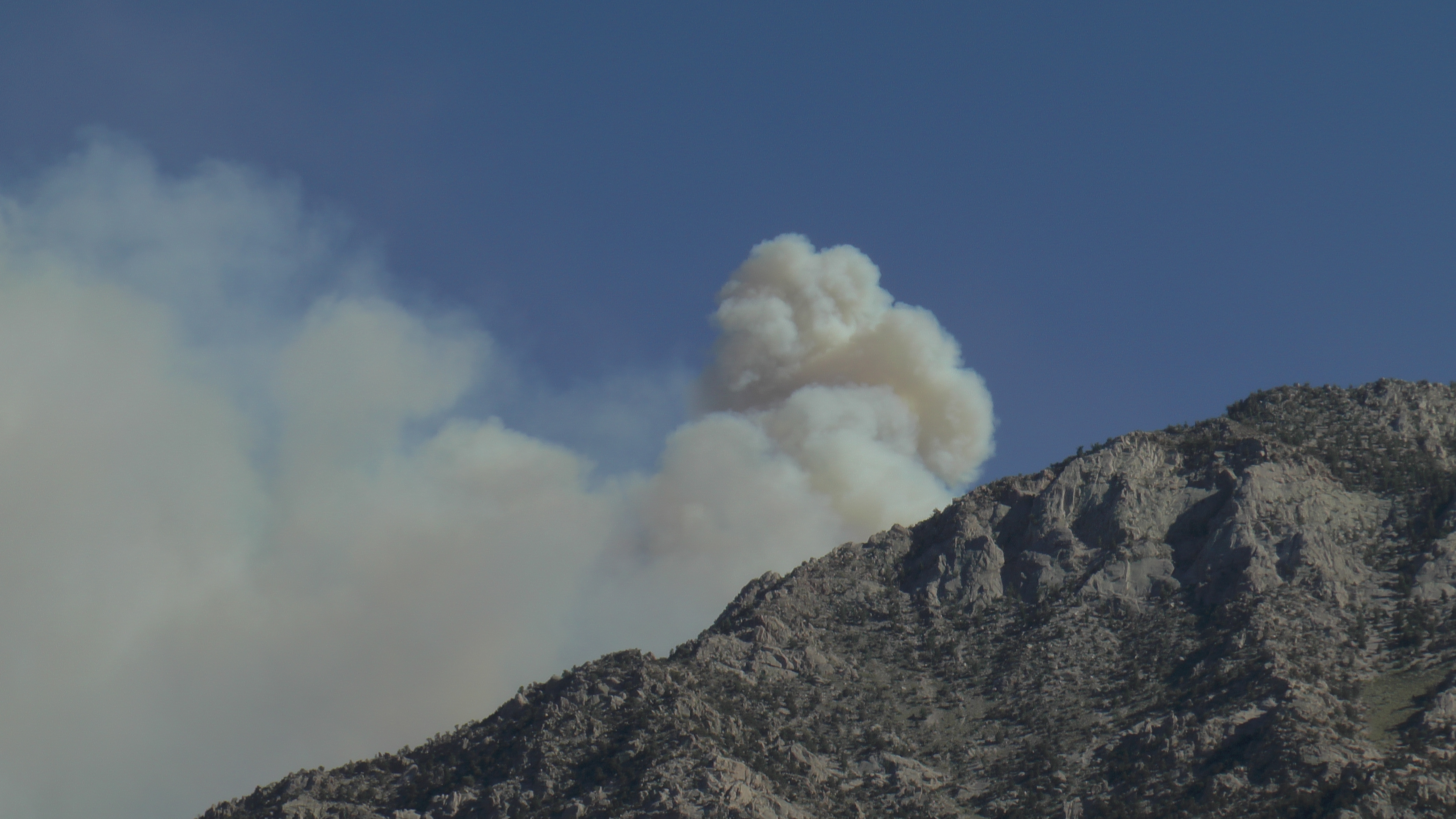 Update Horseshoe Fire grows to 110 acres Sierra Wave Eastern Sierra