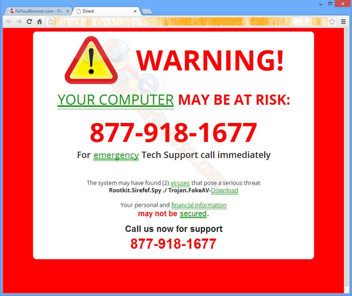 Computer scam Watch out for 'security alert' Sierra Wave Eastern