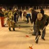 Curling! Let the games begin at Mammoth Ice Rink Learning how to sweep